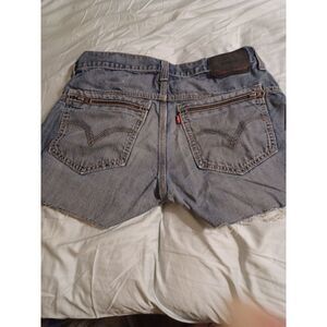 Vintage Levi's Cut Off Shorts Waist 32" Buttonfly 504s Festival Coastal Cowgirl‎